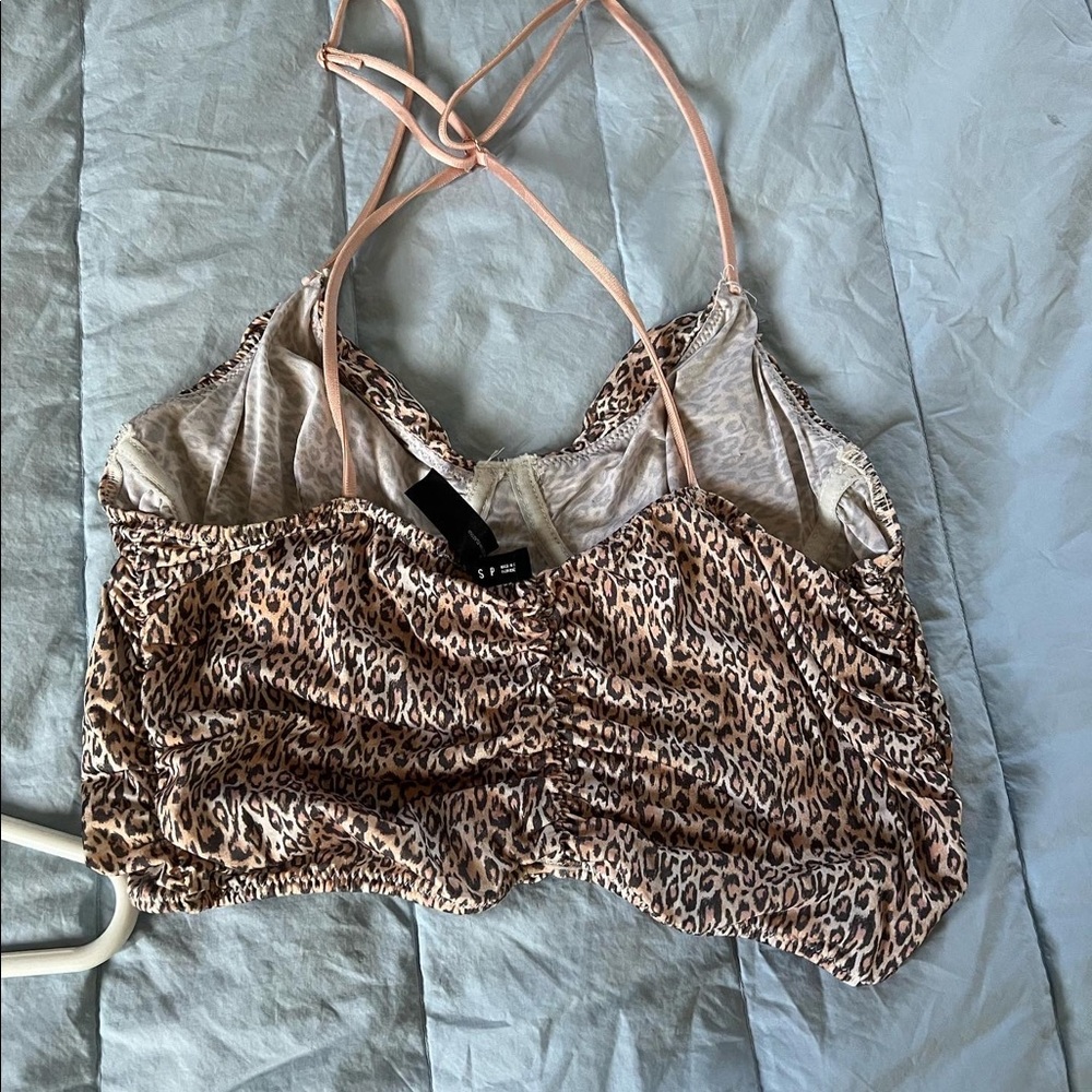 Out from Under cheetah bralette